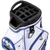 VEVOR Borsa da Golf per Carrello, Borsa da Golf Portaoggetti Mazze con Tracolla Copertura Antipioggia Fodera in PU 210D Dimensioni 350 x 420 x 945 mm, Sacca per Golfista in Poliestere per Cart Auto
