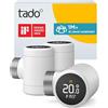 tado° Termostato Intelligente X - Trio Pack | controllo del riscaldamento tramite app e smart speaker (Alexa, Siri, Google Assistant), installazione fai da te