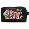 ABYSTYLE Toiletry, Cosmetic Bag Unisex, Nero, 26 x 14 8.5 cm