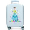 Disney Joumma Disney Monsters Inc Boo Valigia da Cabina Blu 33 x 50 x 20 cm Rigida ABS Chiusura a combinazione laterale 28,4 L 2 kg 4 ruote doppie bagaglio a mano, blu, Valigia cabina