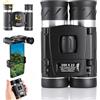 CGTQROVR Binocolo 200X22 per adulti Binocolo compatto ad alta potenza HD Birdwatching Portatile Impermeabile Messa a fuoco facile da viaggio per teatro e concerti