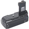 QIAO JIN LIN DSTE Multi-Energia Verticale Batteria Presa per Canon EOS XSi 450D 500D 1000D DSLR Fotocamera come BG-E5