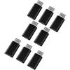 ShineeKee Adattatore USB C da micro USB a USB C, da tipo C femmina a micro USB maschio, trasferimento dati ad alta velocità e ricarica rapida per Samsung Galaxy S7/S7 Edge, Nexus 5/6 e dispositivi micro USB