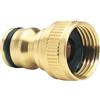 Draper GWB1/H Expert - Connettore per Rubinetto da Giardino, in Ottone, 1/2, 1/2