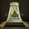 Odot Baldacchino per Letto Bambina, Letto Baldacchino Culla Ereditiera Morbido e Leggero Tenda Contro le Punture di Zanzara per Lettino, Culla, Decorazione (Giallo limone)