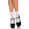 Leg Avenue Ruffle Anklet Bianco, Taglia U - 100 Gr