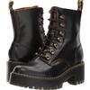 Dr. Martens 8 Eye Boot, Stivaletti Donna, Nero(Black Vintage Smooth), 37 EU