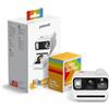 Polaroid - Bundle Instant Camera Go Gen 3 White + Go Color Film (16 Photos)