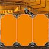 Generic Barriera pieghevole per saldatura, pannelli resistenti al calore per officine e cantieri navali