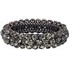 EVER FAITH Bracciale da Sposa per Matrimonio, Brillante Bracciale Elastico con Cristalli di Strass per Donne Ragazze