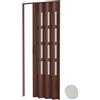 Pinto Porta a soffietto da interno in kit con vetri in PVC Avorio 1013 82x210 cm mod. Sonia
