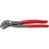 KNIPEX Pinza per fascette elastiche bonderizzata grigia Rivestiti in resina sintetica antiscivolo 250 mm, 85 51 250 A