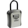 BURG-WÄCHTER Cassaforte per chiavi con arco rimovibile, Key Safe 50 SB, Zinco pressofuso, Nero/Grigio