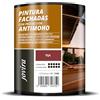 JOVIRA PINTURAS Pittura per Facciata Anti-Umido, Idrorepellente, Impermeabile e Anti-Cracking. (750 Millilitri, Tegola)