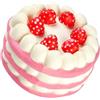 higyee Giocattolo Sensoriale da Spremere | Regalini Originali a Forma di Torta alla Fragola - Giochi Sensoriali Fidget,Per Casa, Scuola, Aula, Dormitorio, Università, Viaggi, Gite In Auto E Vacanze