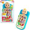 CoComelon JJ's My First Phone, Mobile Giocattolo con Suoni e Musica, Set di Apprendimento, Numeri, Colori, Forme e altro per bambini piccoli in età prescolare, Famosa (CCM06102), lingua spagnola