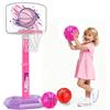 MOMOSTAR Canestro Basket Bambini, Canestro Basket Esterno e Interno, Altezza Regolabile 70-140cm, Giochi da Esterno per Bambini, Regali di Compleanno per Bambini 3 4 5 6 Anni