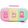 PowerA Custodia di protezione PowerA per Nintendo Switch, modello OLED o Switch Lite - Sweet Friends, custodia protettiva, custodia per consolle, accessori, memoria, licenza ufficiale