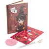 Harry Potter Set di diario lenticolare per bambini con adesivi penna e topper