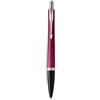 PARKER Urban penna a sfera, Vibrant Magenta, punta media e ricarica di inchiostro blu (1931582)