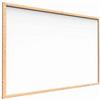 ALLboards Lavagna magnetica cancellabile a secco bianca con cornice in legno 30×40 cm