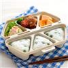 TINGJUNN Stampo per onigiri, 6 in 1, triangolare, per onigiri, bento, multifunzione, per sushi, per realizzare e conservare sushi (beige)