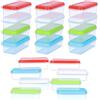 ARSUK Contenitori Freezer per Alimenti 250ml (16PZ) - Set Vasetti per Conservazione Delle Pappe - Riutilizzabili, Senza BPA plastica, per Microonde e Lavastoviglie