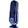 NONDK Ventilatore a torre pale pieghevole a 720°, ventilatore silenzioso oscillante con 5 modalità, efficienza energetica per camera da letto ufficio blu