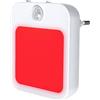 Toys4Boys Luce Notturna da Presa LED con Luce Rossa - Luce Notte Dimmerabile per un Sonno Migliore - Lampada Rossa per Camera da Letto - Luce Notturna per Bambini e Neonato