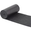 GORGECRAFT Cinturino in Pelle di Agnello Largo 6cm Strisce di Vera Pelle Lunghe 9-10 m Pelle di Pecora Nera Morbida e Fiore Superiore per Lavori Creazione di Bracciali Gioielli Cinture Bordature