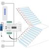 MALIIGAZA Illuminazione intelligente per scale a 20 livelli, luce bianca fredda 6000 K, con sensore di movimento e sensore di luce, illuminazione automatica per gradini interni, facile installazione