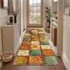 Qemgrste Tappeto Passatoia Corridoio 50 x 160 cm Antiscivolo Tappeto per Cucina Tappeto Ingresso Interno Lungo Tappeto Passatoia Corridoio Lungo per Corridoio Salotto Camera da Letto Bagno