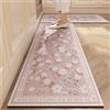 Hixingo Tappeto Cucina in Diatomite, Passatoia Cucina Antiscivolo Lavabile, Stampa di Rose Tappeti da Cucina, Tappeto Runner Cucina Tappeto da Bagno Tappetino per Doccia (Fiore Rosa,60x180cm)