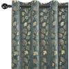CYCMACO Tende Velluto Oscuranti Per Interni 2 Pezzi, 140x245cm，Tende Termica Isolante, Tenda Moderne Anti-Rumore, Tenda Con Occhielli, Per Camera Da Letto E Soggiorno, Verde