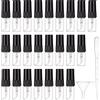 BENECREAT 40 flaconi spray da 2 ml con nebbia fine, bottiglia di campione ricaricabile con coperchio in plastica nera, 10 pipette e 4 imbuti per profumi, lozioni, viaggi