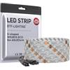 BTF-LIGHTING WS2815 Striscia LED a Forma di S Zig Zag 5m 300 LEDs/pixel RGB indirizzabili individualmente Doppio Segnale nastro flessibile 12V IP30 per interni, segnaletica e modellismo(solo striscia)