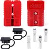 Zhushan Kit di connettori/scollegamento rapido per batteria, 175 A-600 V, ideale per auto, rimorchi, motori ed elettronica di manutenzione