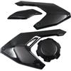 TZOBXDP Coperchio dello Statore Adatto per X-ADV 750 XADV750 X ADV XADV 2021-2026 Pannello Laterale Telaio di Copertura Cowl Carena Accessori Moto Motociclette Motore Coperchio(1 set Glossy Black)