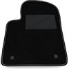 Somer Car Tappetino Auto SOLO LATO GUIDA 1pz compatibile con Fiat 500 Abarth 595 2010-2026 | 1 tappeto su misura in moquette