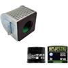 Generico Kit Filtro Aria + Filtro Olio compatibile con VOGE Valico 500 DS 2021 2022 2023 / Tipo Originale