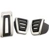 XIAOYANS Auto Pad Pedaliera Per Q2 2016 2017 2018 2019 2020 2021 LHD Pedali per auto in acciaio inossidabile Pedale poggiapiedi freno gas Copertura del cuscinetto Copripedali Auto(3Pcs MT)