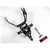 ZIEGER Portatarga compatibile con Honda CBR 600 RR BJ 2003-06/CBR 1000 RR BJ 2004-07 nero Ibex Pro