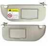 DINGNINGOZ Per 208 301 2008 Per C3 CEl Para-sole interno auto sinistro e destro con specchietto cosmetico 98038432DS 98038433DS(Gray left right)