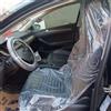 Doukesh 50 Pezzi Coprisedile Auto Monouso in Plastica,10Pezzi Coprivolante Monouso,Monouso Copertura Protettiva per Auto Coprisedile,Coprisedili in Plastica per Auto,Antipolvere Protezione per Seggiolino Auto