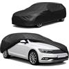 WALSER Telo Copriauto da Esterno All Weather - Telone Auto 100% Impermeabile e Resistente alle Intemperie, Protezione UV, Neve e Gelo, Misura 4, Nero