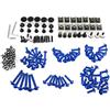 HJKDSZ Accessori moto Carena Bulloni Kit Corpo Fissaggio Pinze Viti Per tmax 500 tmax500 t max 500 TMAX 530 2001-2016 elementi fissaggio assortiti(Blu)