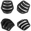 Generico 1 pz. Copertura for clacson, inserto for griglia di fissaggio for Vespa GTS/Super 125 300 2023(Matte Black)