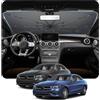 BSTW [2026 Aggiornamento] BSTW Compatibile con Mercedes C-Classe W205 2016-2021 E W206 2022-2026 Parasole Parabrezza, Parasole Pieghevole Automatico Design con Coulisse Isolamento Termico e Protezione UV