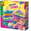 SES Creative 14771 - Galaxy Sand Art Bottiglie (unicorno e arcobaleno), colori sabbia brillante, facile da dosare, set per bambini dai 5 anni in su
