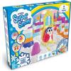Goliath Super Snow - Il Regno del Pinguino - Gioco creativo per bambini a partire da 3 anni, sabbia magica, gioco di costruzione e immaginazione, morbido al tatto, scatola di gioco si trasforma in regno
